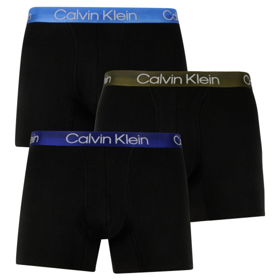 3PACK Boxers para homem Calvin Klein preto (NB2971A-UW9)