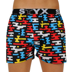 Boxers para homem Styx arte desportiva borracha plana (B1154)