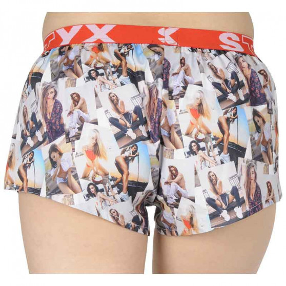 Boxers para mulher Styx arte esportes borracha model - edição limitada (T1051)