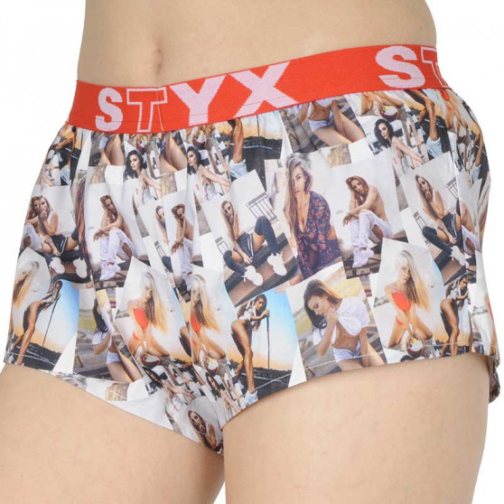 Boxers para mulher Styx arte esportes borracha model - edição limitada (T1051)