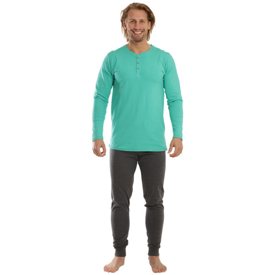 Pijama para homem Gino verde (79115)