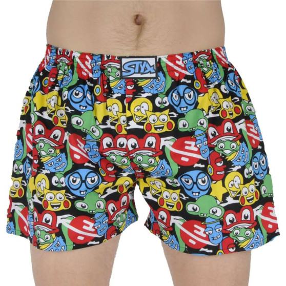 Boxers para homem Styx arte clássica de borracha personagem de grandes dimensões (E1155)