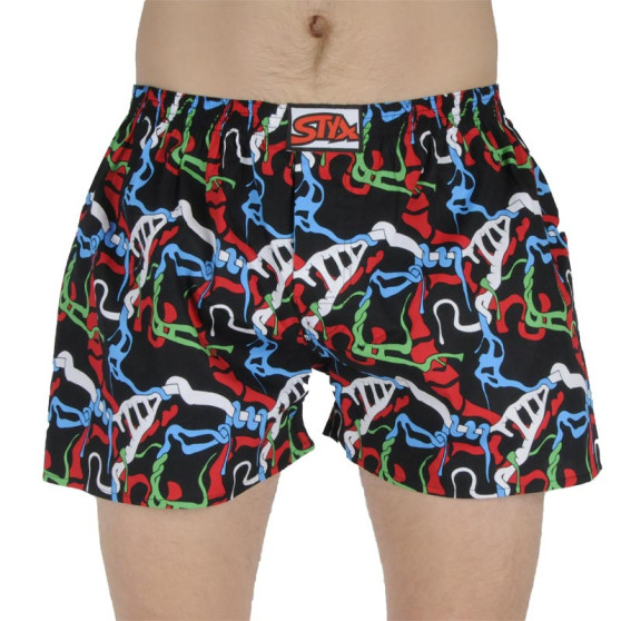 Boxers para homem Styx arte clássico borracha tamanho grande jungle (E1157)