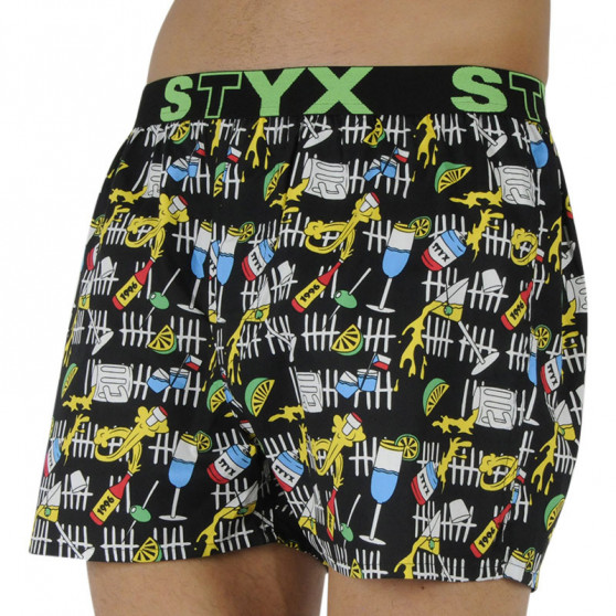 Boxers para homem Styx arte desporto borracha festa (B1251)