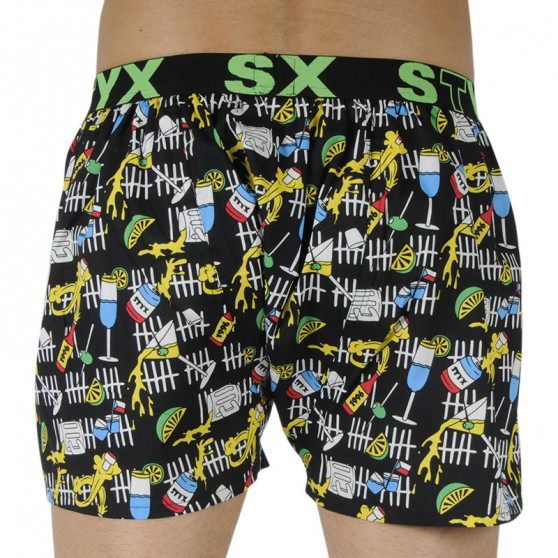 Boxers para homem Styx arte desporto borracha festa (B1251)