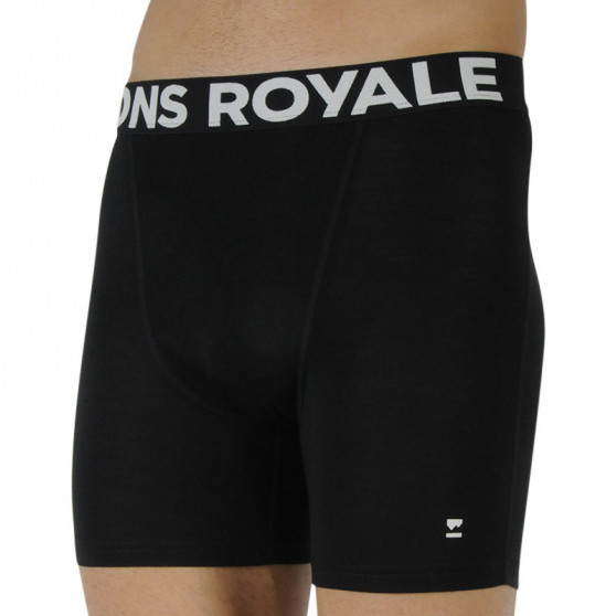 Boxers para homem Mons Royale merino preto (100088-1169-001)