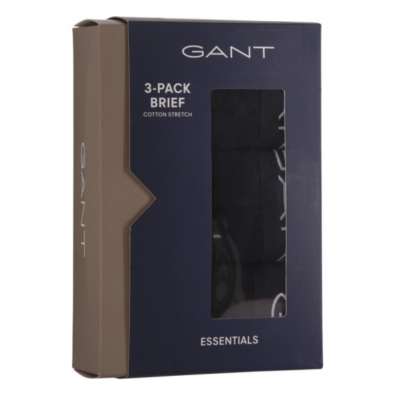 3PACK cuecas para homem Gant preto (900003001-005)