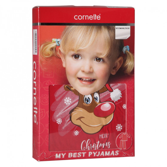 Pijamas para crianças Cornette Kids Reindeer multicolorido (594/130)