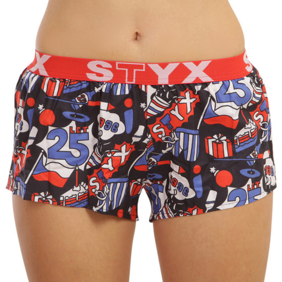 Boxers para mulher Styx arte desporto borracha 25 anos (T1454)