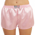 Boxers para mulher Styx borracha clássica cetim rosa (L1160)