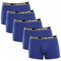 5PACK Boxers para homem HEAD azul (701203974 011)