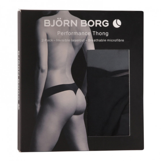 2PACK Tanga para mulher Bjorn Borg multicolorido (10000827-MP001)