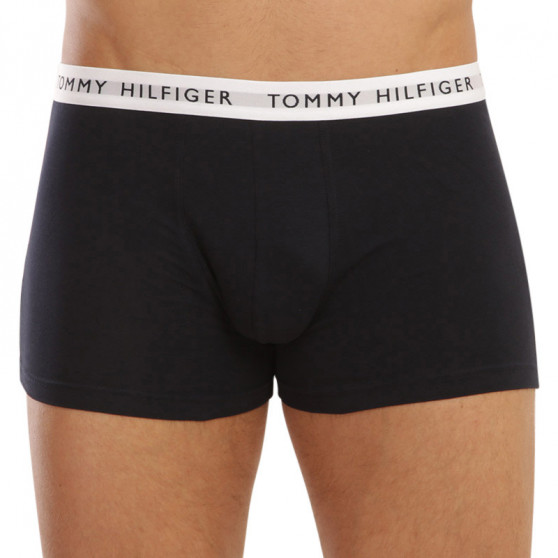 3PACK Boxers para homem Tommy Hilfiger azul escuro (UM0UM02324 0SE)