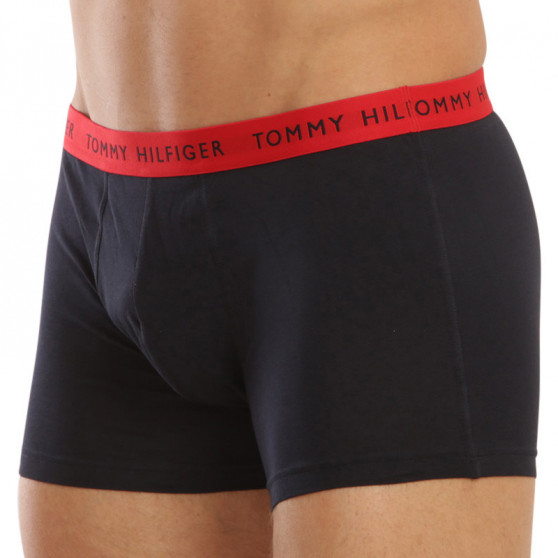 3PACK Boxers para homem Tommy Hilfiger azul escuro (UM0UM02324 0SE)