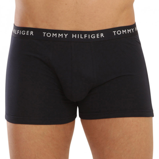 3PACK Boxers para homem Tommy Hilfiger azul escuro (UM0UM02324 0SE)