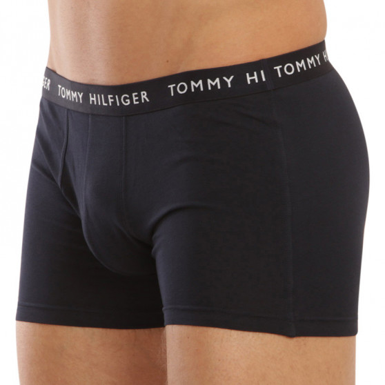 3PACK Boxers para homem Tommy Hilfiger azul escuro (UM0UM02324 0SE)