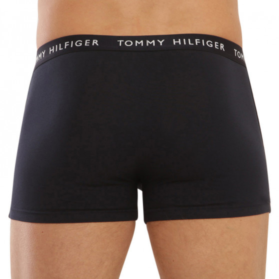 3PACK Boxers para homem Tommy Hilfiger azul escuro (UM0UM02324 0SE)