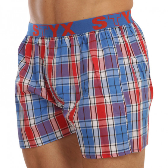 Boxers para homem Styx desporto elástico multicolorido (B908)