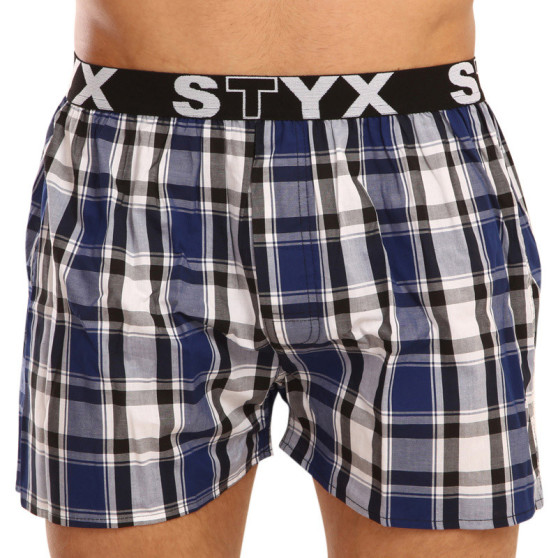 Boxers para homem Styx desporto elástico multicolorido (B905)