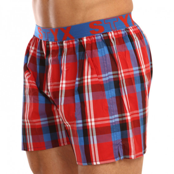 Boxers para homem Styx desporto elástico multicolorido (B903)