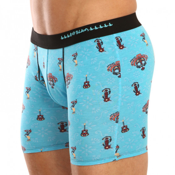 Boxers para homem 69SLAM fit bambu day of the dead (MPBDOF-BB)