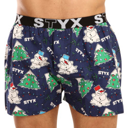 Boxers para homem Styx arte desporto borracha natal (B1450)