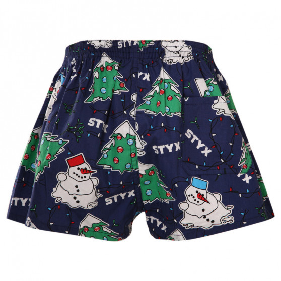 Boxers para crianças Styx arte clássica borracha christmas (J1450)