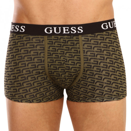 3PACK Boxers para homem Guess multicolorido (U1BG05K6YW1-P82P)