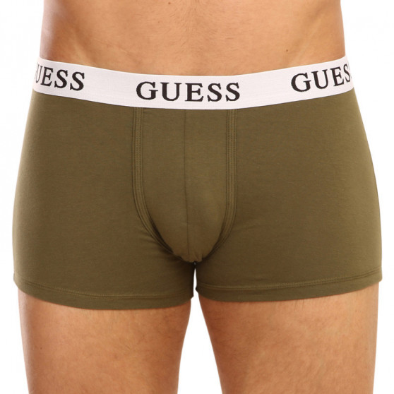 3PACK Boxers para homem Guess multicolorido (U1BG05K6YW1-P82P)