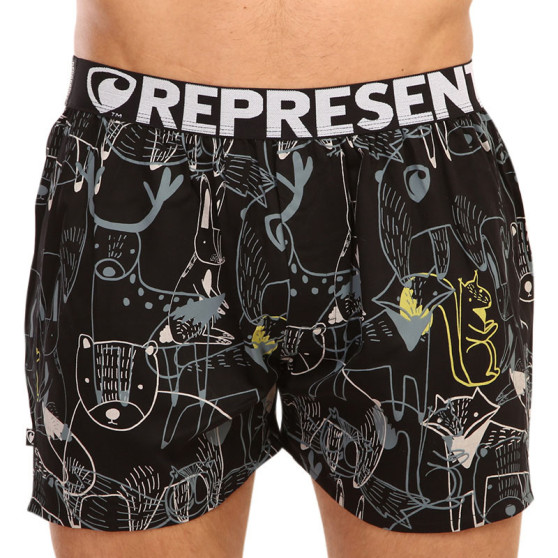 Boxers para homem Represent exclusive Mike amarelo squirrel