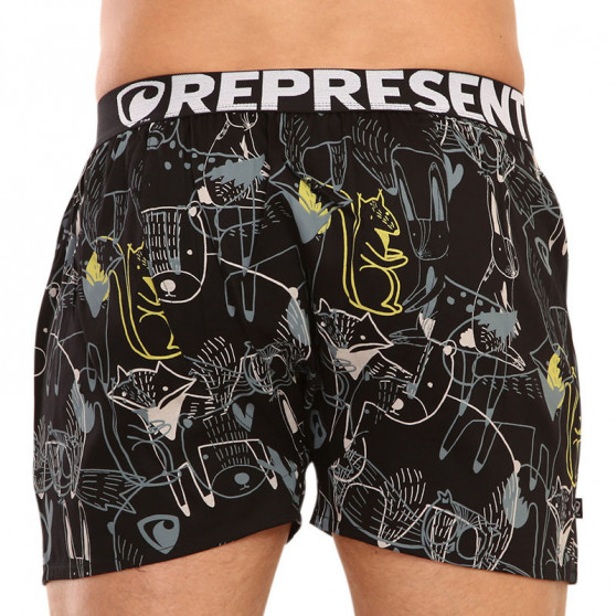 Boxers para homem Represent exclusive Mike amarelo squirrel