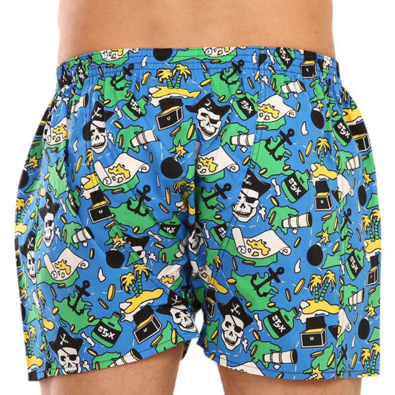 Boxers para homem Styx arte clássico borracha tamanho grande pirate (E1250)