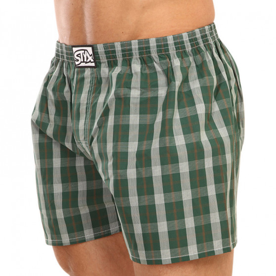 Boxers para homem Styx clássico elástico multi-colorido (A114)