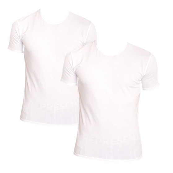 2PACK T-shirt para homem Calvin Klein branco (NB1088A-100)