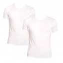 2PACK T-shirt para homem Calvin Klein branco (NB1088A-100)