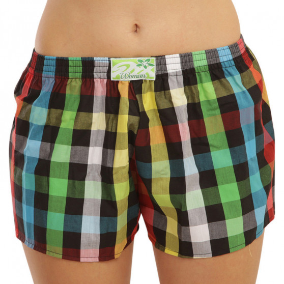 3PACK Boxers para mulher Styx borracha clássica multi-coloured (K8232628)