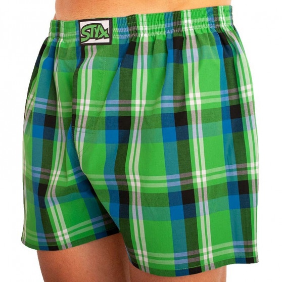 3PACK Boxers para homem Styx borracha clássica multi-coloured (A10208830)