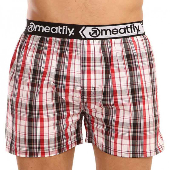 2PACK Boxers para homem Meatfly multicolorido (Bandit - Sea blue)