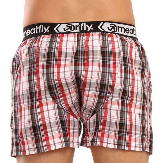 2PACK Boxers para homem Meatfly multicolorido (Bandit - Sea blue)