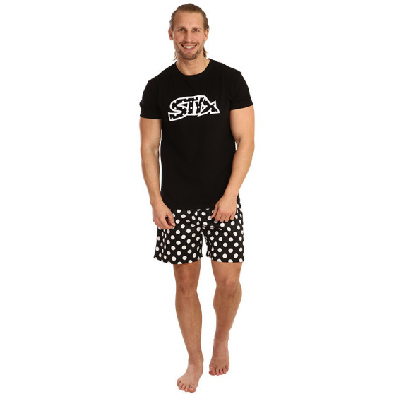 Pijama para homem Styx polka dots (PKP1055)