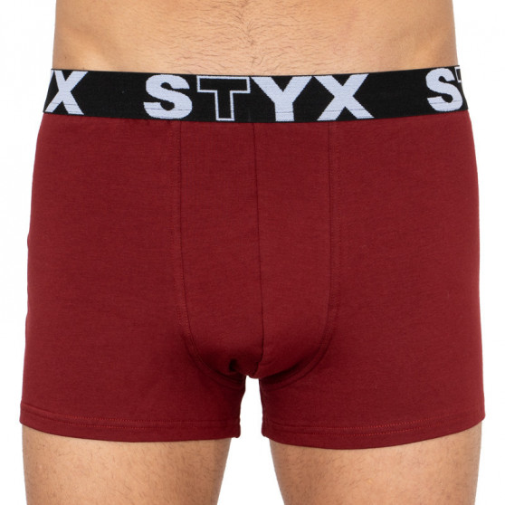 3PACK Boxers para homem Styx desporto elástico superdimensionado multicolorido (R9676067)