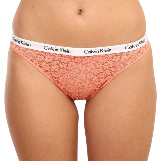 3PACK Cuecas brasileiras para mulher Calvin Klein multicolorido (QD3925E-W5F)