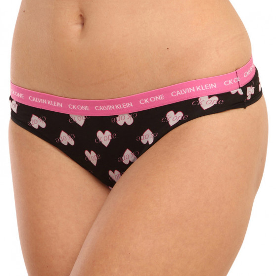 Cuecas brasileiras femininas CK ONE multicoloridas (QD3797E-W2H)