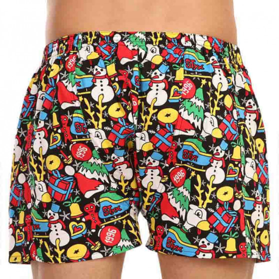 Boxers para homem Styx arte clássica borracha Christmas (A1258)