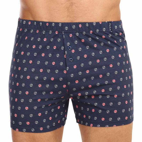 Boxers para homem Molvy azul (MP-1050-BBU)