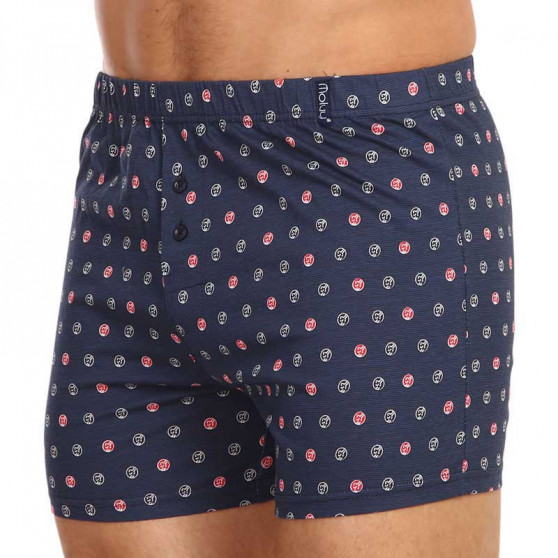 Boxers para homem Molvy azul (MP-1050-BBU)