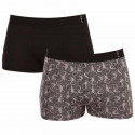 2PACK Boxers para homem Molvy multicolorido (KP-080-BEU)