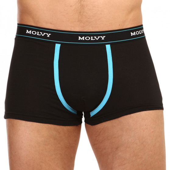 2PACK Boxers para homem Molvy preto (KP-082-BEU)