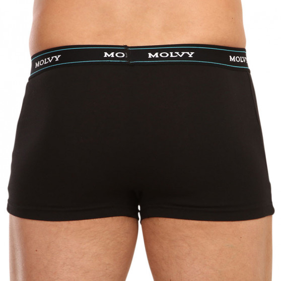 2PACK Boxers para homem Molvy preto (KP-082-BEU)