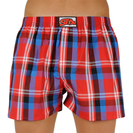 Sem embalagem - Boxers para homem Styx clássico elástico multicolorido (A903)